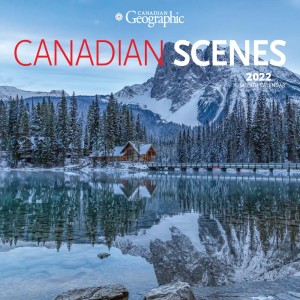 Canadian Geographic Canadian Scenes | 2023 8.5 x 8.5 Inch Medium Wall Calendar | Envelope