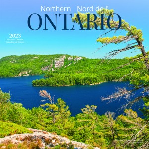 Northern Ontario | 2023 12 x 24 Inch Monthly Square Wall Calendar | English/French Bilingual