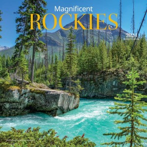 Magnificent Rockies | 2024 12 x 24 Inch Monthly Square Wall Calendar