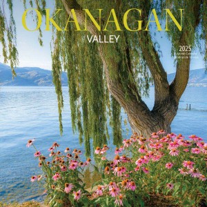 Okanagan Valley | 2025 12 x 24 Inch Monthly Square Wall Calendar