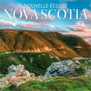Nova Scotia | 2026 7 x 14 Inch (Hanging) Monthly Mini Wall Calendar