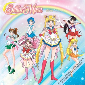 Sailor Moon OFFICIAL | 2026 12 x 24 Inch (Hanging) Monthly Square Wall Calendar