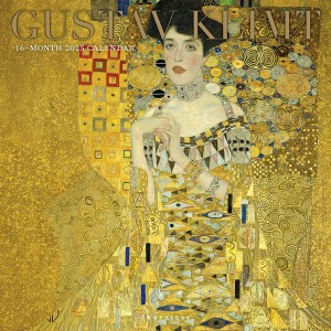 Klimt | 2025 12 x 24 Inch Monthly Square Wall Calendar