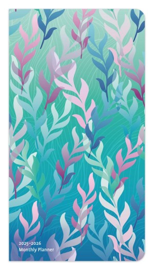 Ariel Collection | 2025-2026 3.5 x 6.5 Inch Two Year Monthly Pocket Planner Calendar