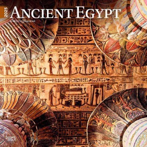 Ancient Egypt | 2025 12 x 24 Inch Monthly Square Wall Calendar