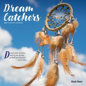 Dream Catchers | 2025 12 x 24 Inch Monthly Square Wall Calendar