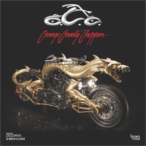 Orange County Choppers OFFICIAL | 2025 12 x 24 Inch Monthly Square Wall Calendar