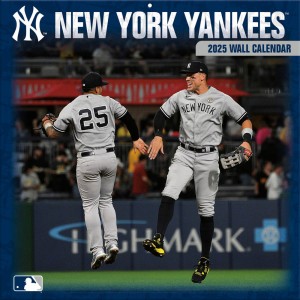 New York Yankees | 2025 12 x 24 Inch Monthly Square Wall Calendar