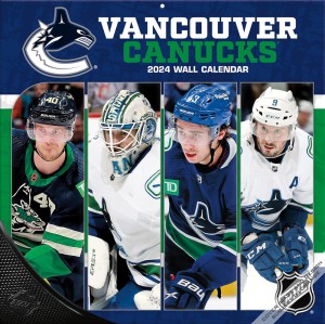 Vancouver Canucks | 2025 12 x 24 Inch Monthly Square Wall Calendar